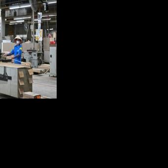 Over the whine of buzzsaws and the steady whir of sanders, hundreds of Vietnamese workers in a factory outside Ho Chi Minh City hustle to fill orders for high-end furniture
