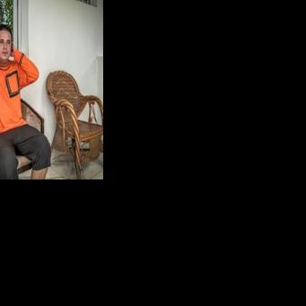 Colombian Hugo Palencia Ropero, 25, admits: 'I'm more afraid of being here in Africa than in Colombia'