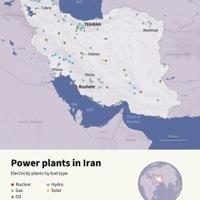Power plants in Iran