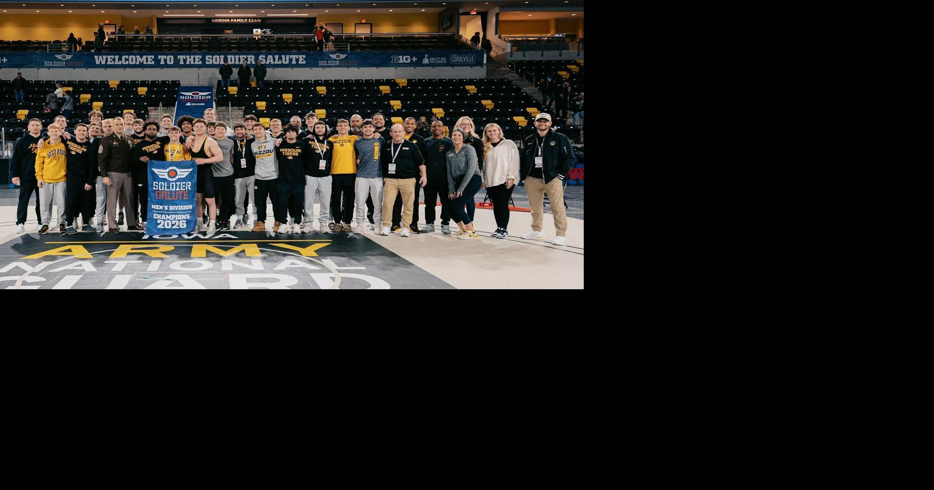 Mizzou wrestling takes home first place at Soldier Salute