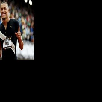 American Jamal Britt won the men's 110m hurdles title at the Drake Relays