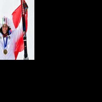 Italy's gold medallist Federica Brignone