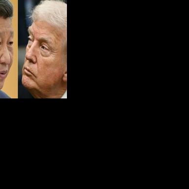 US President Donald Trump (R) has said he hopes China's Xi Jinping will visit the United States in late 2026