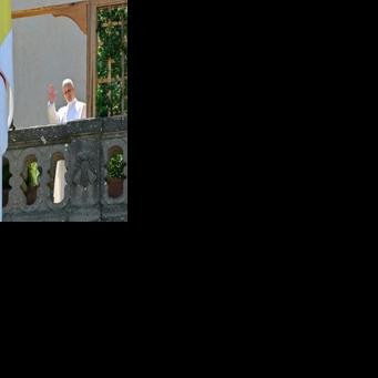 Ukraine's President Volodymyr Zelensky's (L) audience with Pope Leo XIV (R) was the second private meeting between the two men since