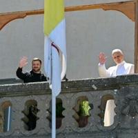 Ukraine's President Volodymyr Zelensky's (L) audience with Pope Leo XIV (R) was the second private meeting between the two men since