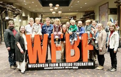 Barron County Farm Bureau delegation at WFBF annual meeting