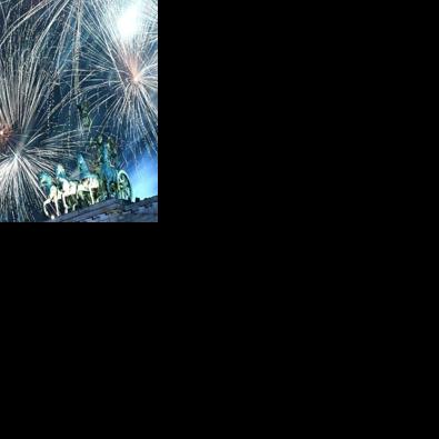 Germans typically celebrate New Year with a bang