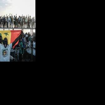 Fan in Dakar celebrated Senegal's win over Morocco 1-0 in a chaotic final in Rabat