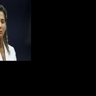 Brazil's Minister of Racial Equality and sister of slain councilwoman Marielle Franco, Anielle Franco, attends the trial