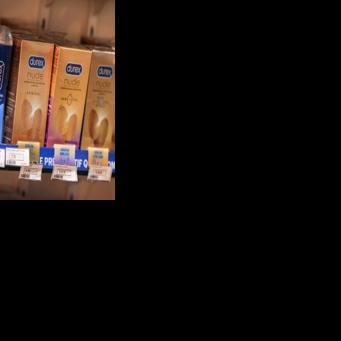 Petrochemical-linked materials including ammonia, ethanol and silicone oil are used in the making and packaging of condoms