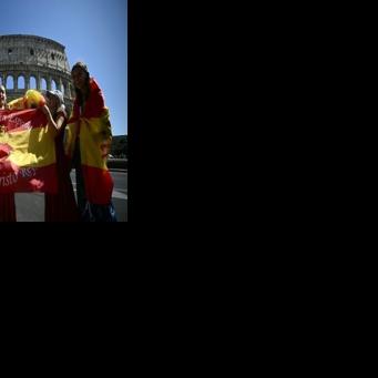 Spanish was one of the main languages heard on the streets of the Italian capital