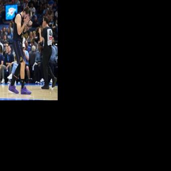 Los Angeles Lakers star Luka Doncic limps out of a game against the Oklahoma City Thunder