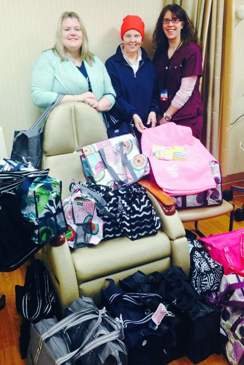 Donated items provide comfort to cancer patients