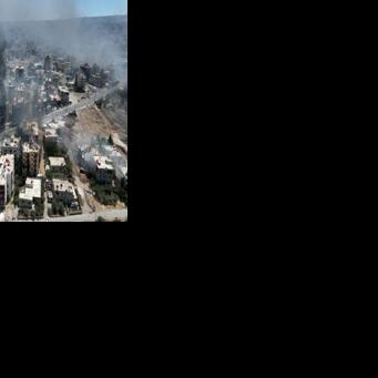 Smoke rises over Sweida as AFP correspondents report gunfire and explosions in several neighbourhoods despite a ceasefire ordered by Syria's Islamist-led government