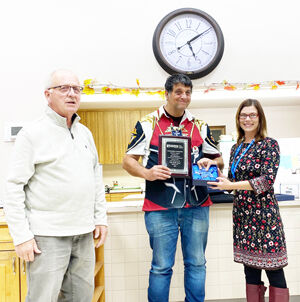 Raffle King honored