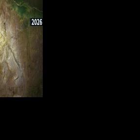 Satellite images show gradual disappearance of Colombian glacier