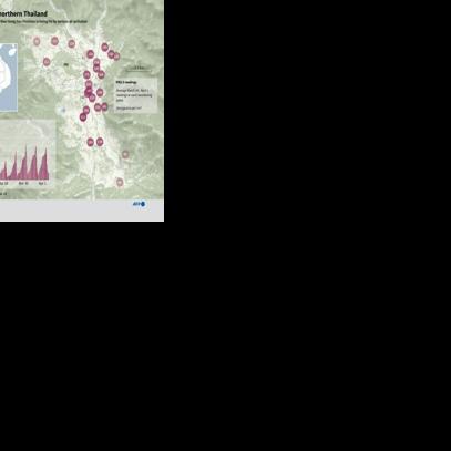 Air pollution in northern Thailand