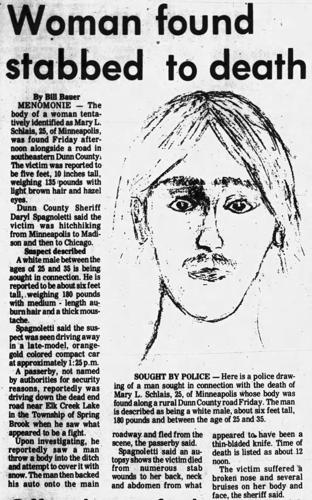 Arrest made in 50-year Dunn County cold case | Free News | news-shield.com