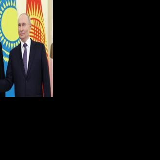 'Authoritarian tendancies': Kyrgyzstan's President Sadyr Japarov meeting his Russian counterpart Vladimir Putin in December