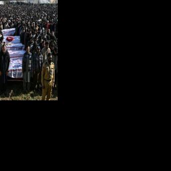Thousands of mourners gathered across Islamabad for the funerals of victims of a suicide bombing at a mosque in the Pakistani capital that killed at least 31 people and wounded scores more