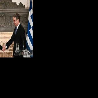 The key gas deal was signed as Ukrainian President Volodymyr Zelensky met Greek Prime Minister Kyriakos Mitsotakis at the start of a European tour