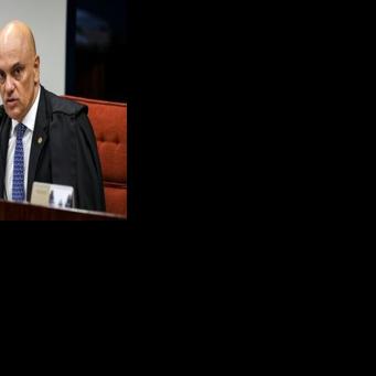 Brazil's Supreme Federal Court Vice-President Alexandre de Moraes speaks during the trial
