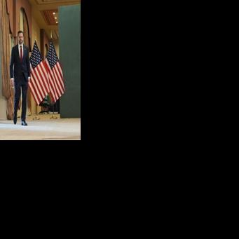 Vice President JD Vance arrived for a news conference in Islamabad where he announced Iran and the US had failed to reach an agreement to end the war in the Middle East