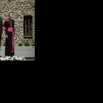 French President Emmanuel Macron shares the title of co-prince of Andorra with Catholic Bishop Josep-Lluis Serrano Pentinat