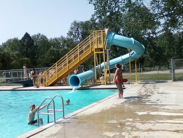Commit 15 000 To City Pool Slide Top Stories News Shield Barron Outdoor Pool