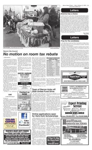 Page A01 | Barron News-Shield | news-shield.com