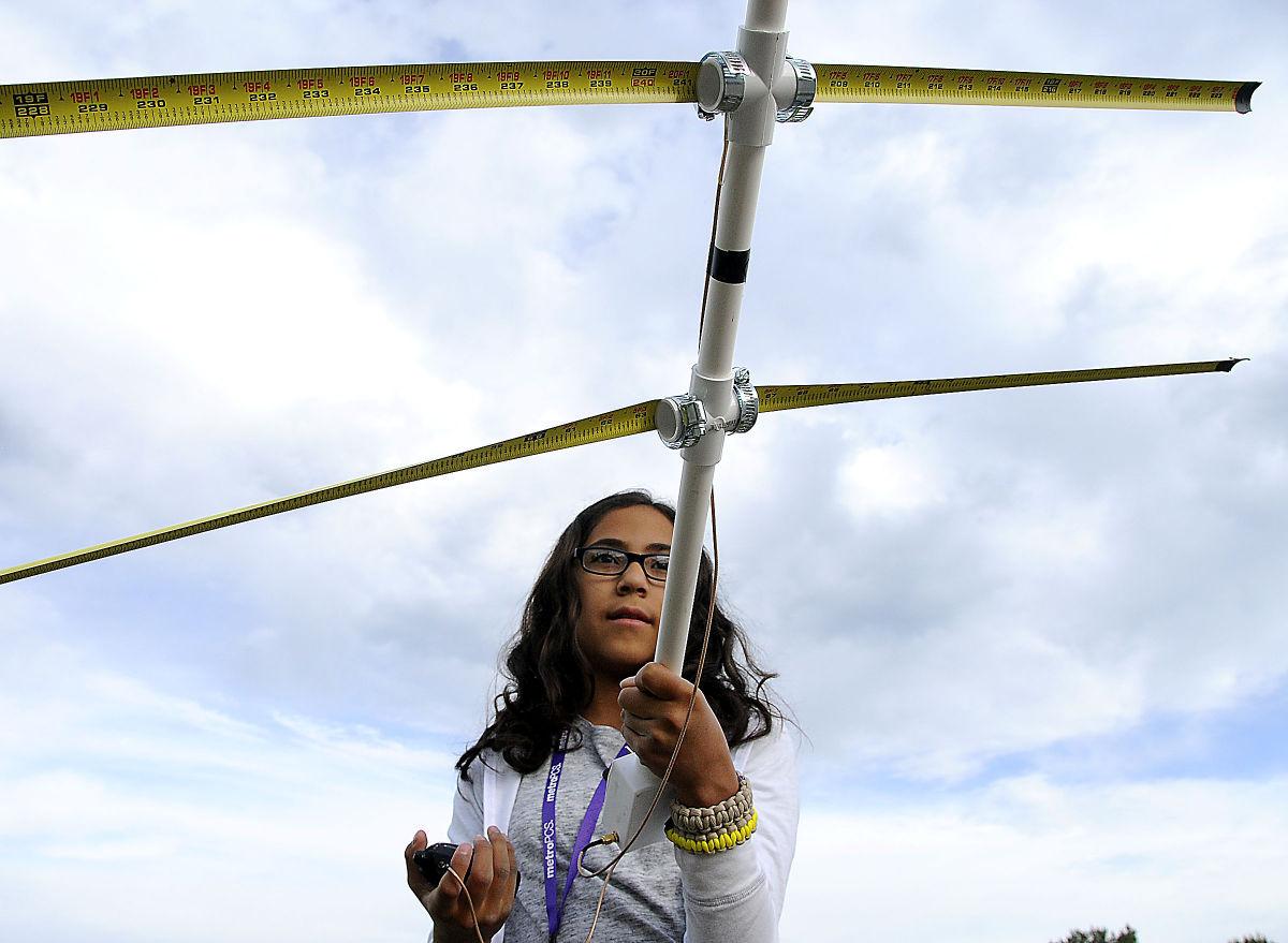 Reach for the sky Cache Maker girls launch microsatellite Logan Hj