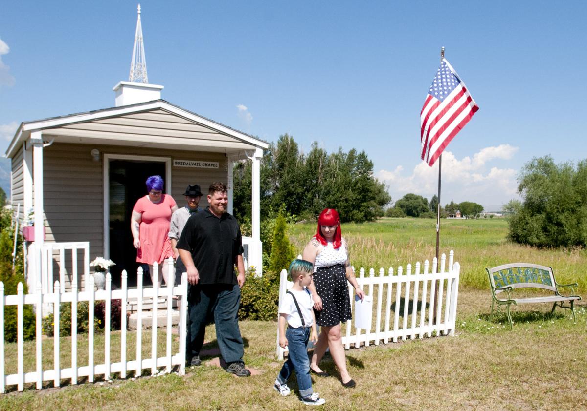 What S Up With That Tiny Nibley Building A Unique Wedding Chapel Bridalvail Chapel