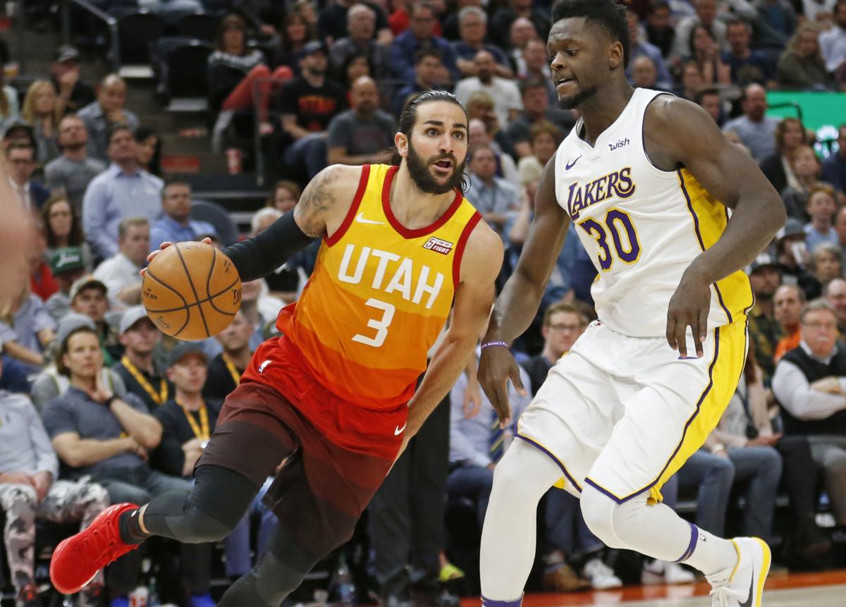Resultado de imagen de jazz 117-110 lakers