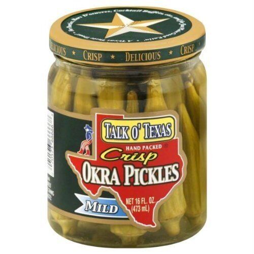 Talk O Texas Okra Pickled Mild