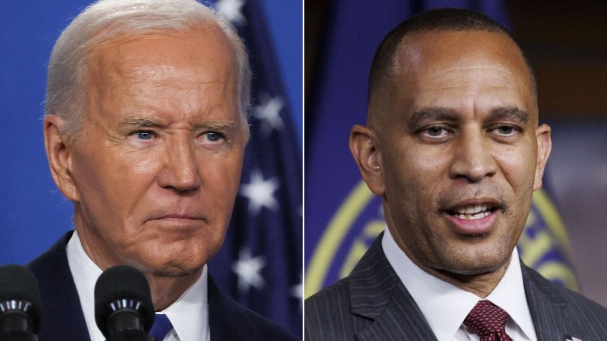 Jeffries and Biden meet but Democratic leader does not offer the