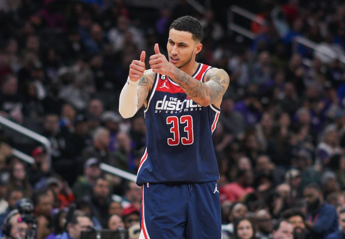 Kyle Kuzma of the Washington Wizards poses for a portrait during