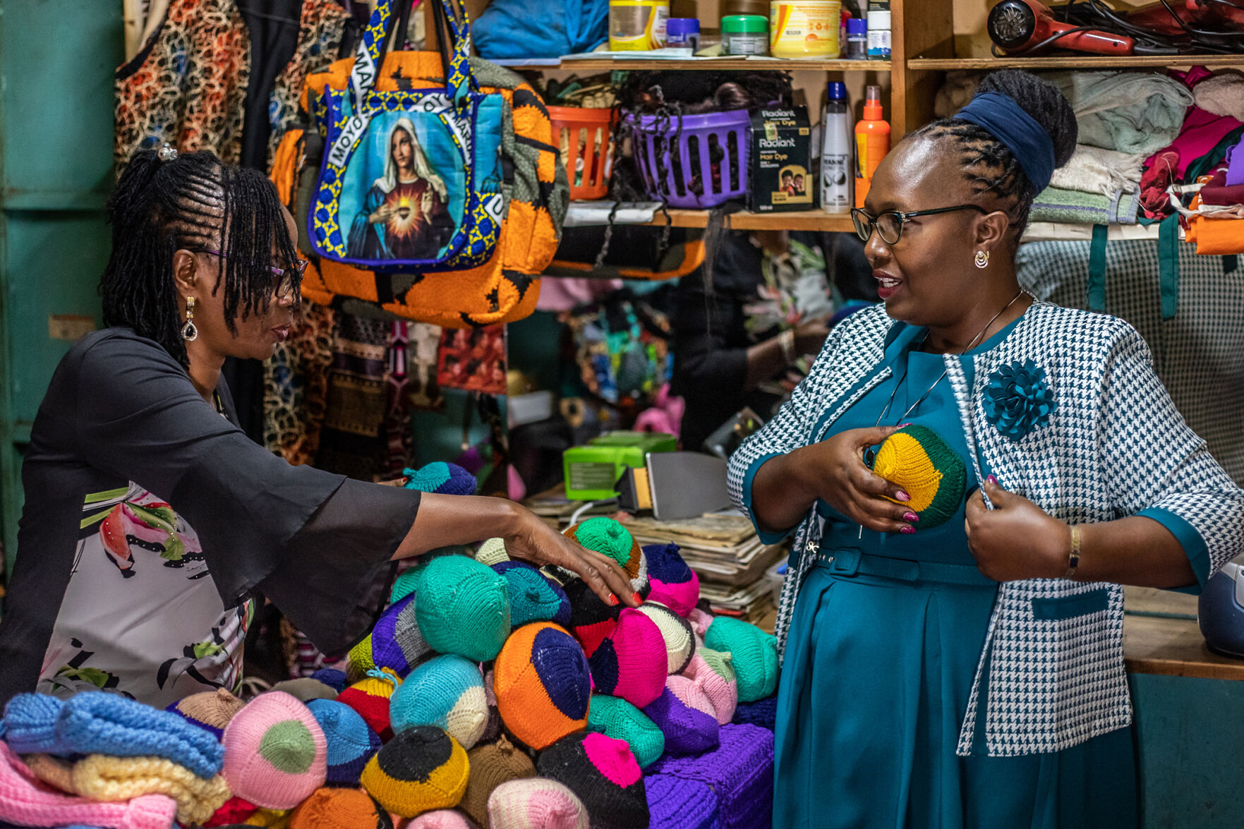 Breast cancer survivor knits affordable prostheses in Kenya
