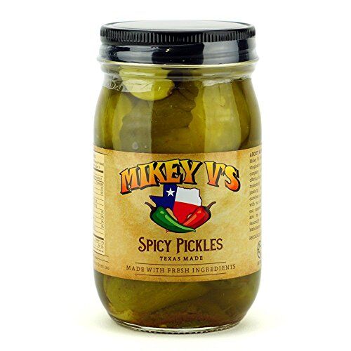 Mikey V's Spicy Carolina Reaper Pickles