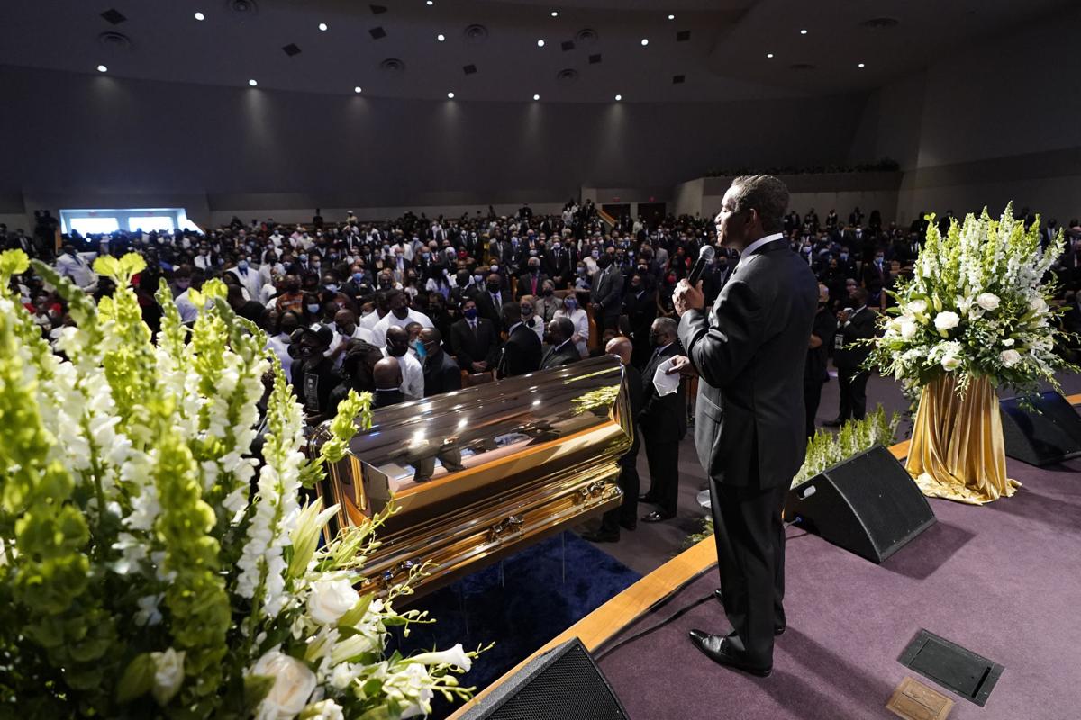 Photos: Scenes from George Floyd's funeral in Houston
