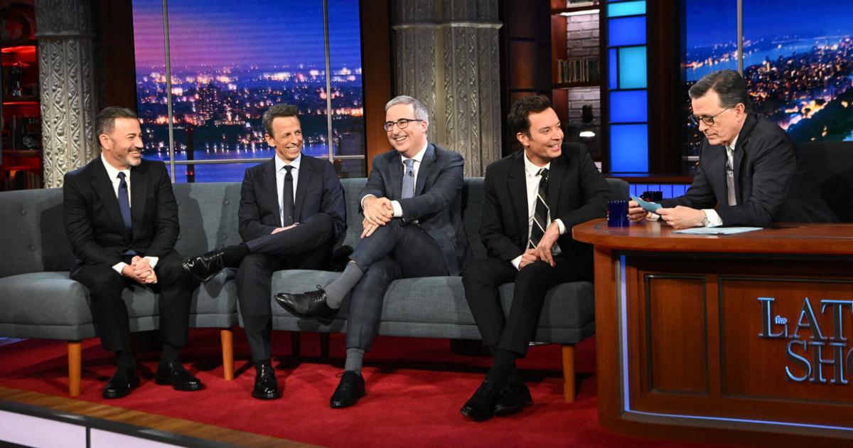'Strike Force Five' podcast returns, Colbert show nears end