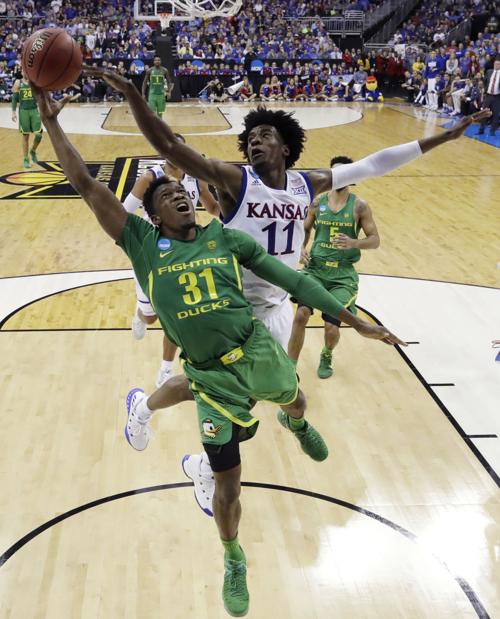 Aptopix Ncaa Oregon Kansas Basketball News Lee Net