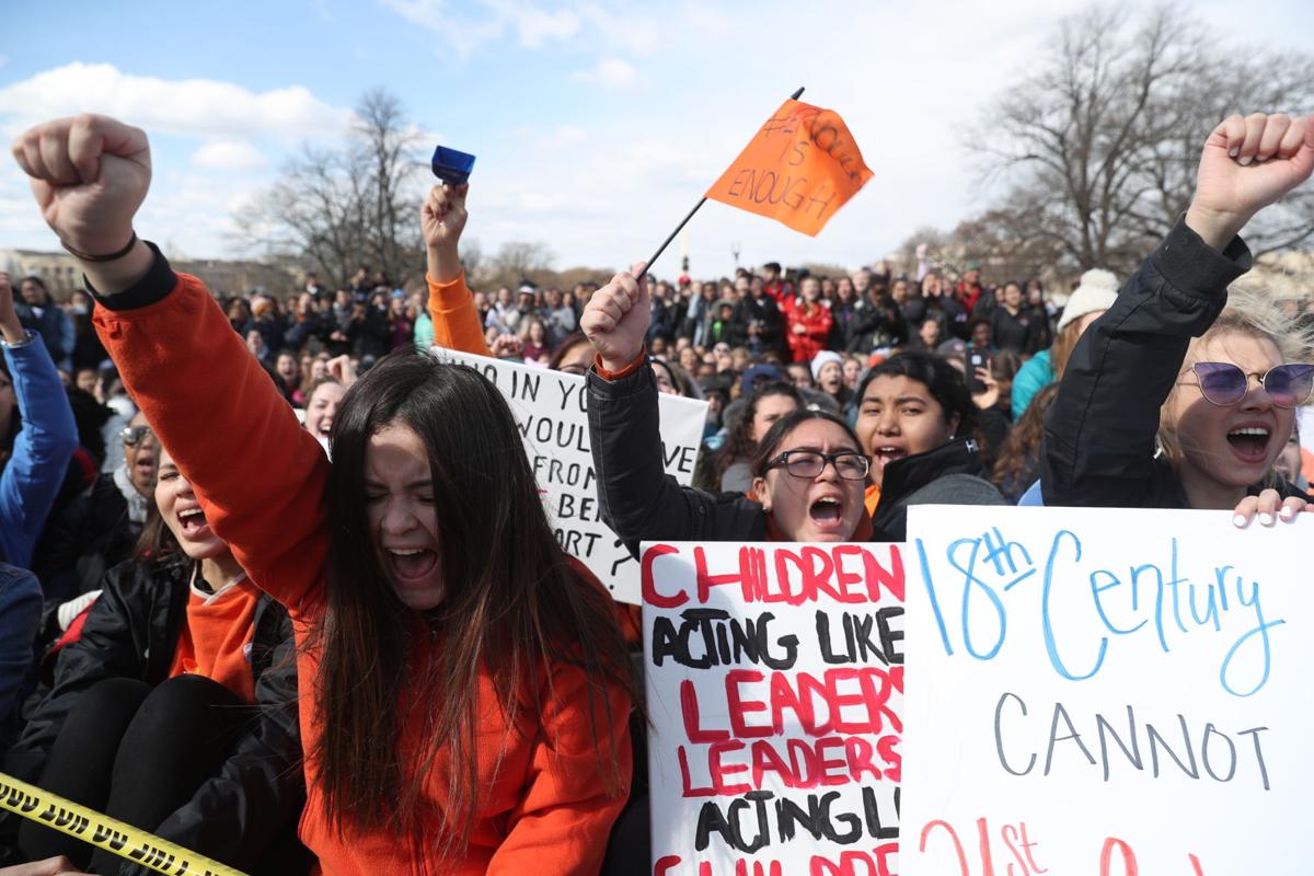 Photos Students say 'enough is enough' in nationwide walkouts