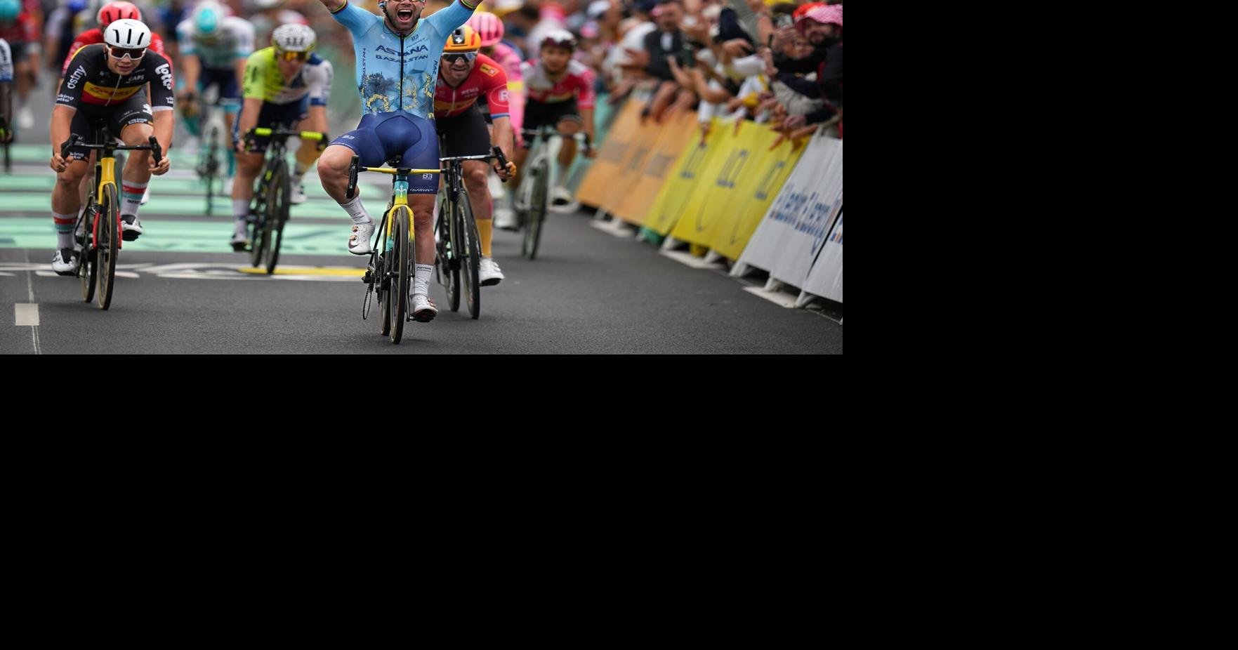 Mark Cavendish claims recordbreaking 35th stage win at the Tour de France