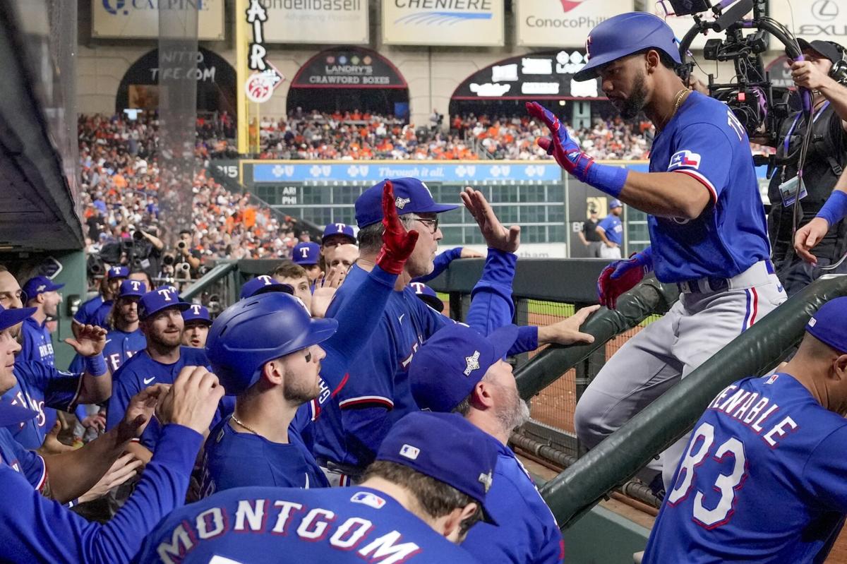 Montgomery shuts out Astros, Taveras homers as Rangers get 2-0 win
