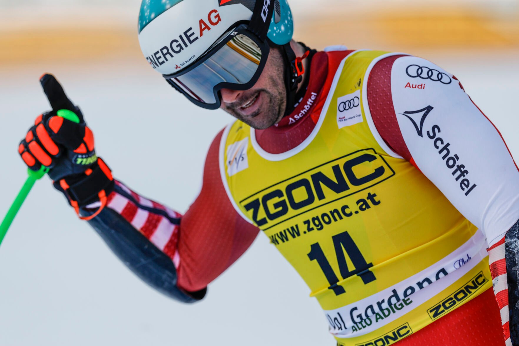 Kriechmayr Leads Austrian 1-2 In Val Gardena Super-G With Odermatt Third