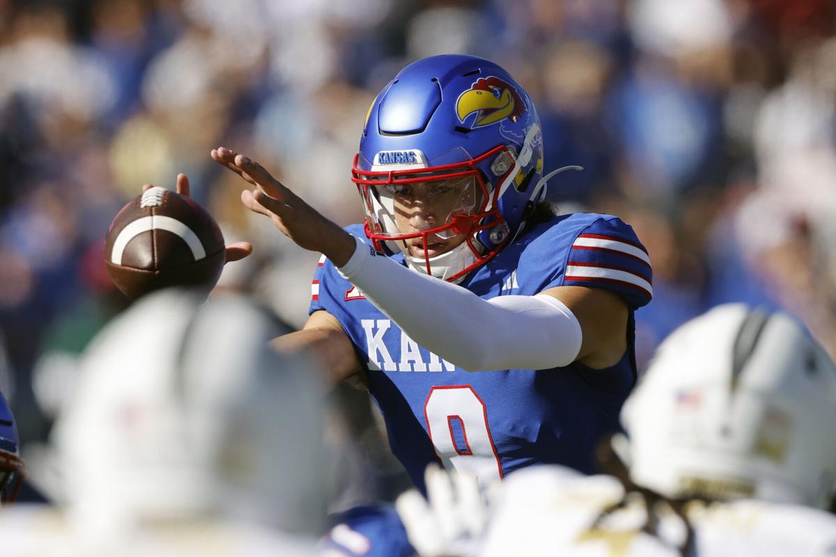 KU football game paused for lightning delay