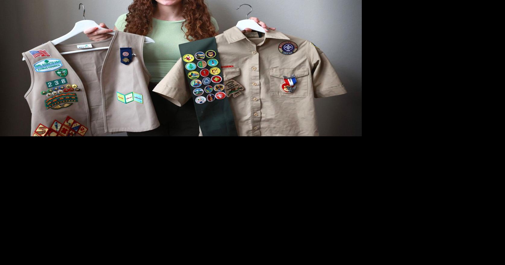 ‘Glad I did both’ Student earns Girl Scout Gold and Boy Scout Eagle awards