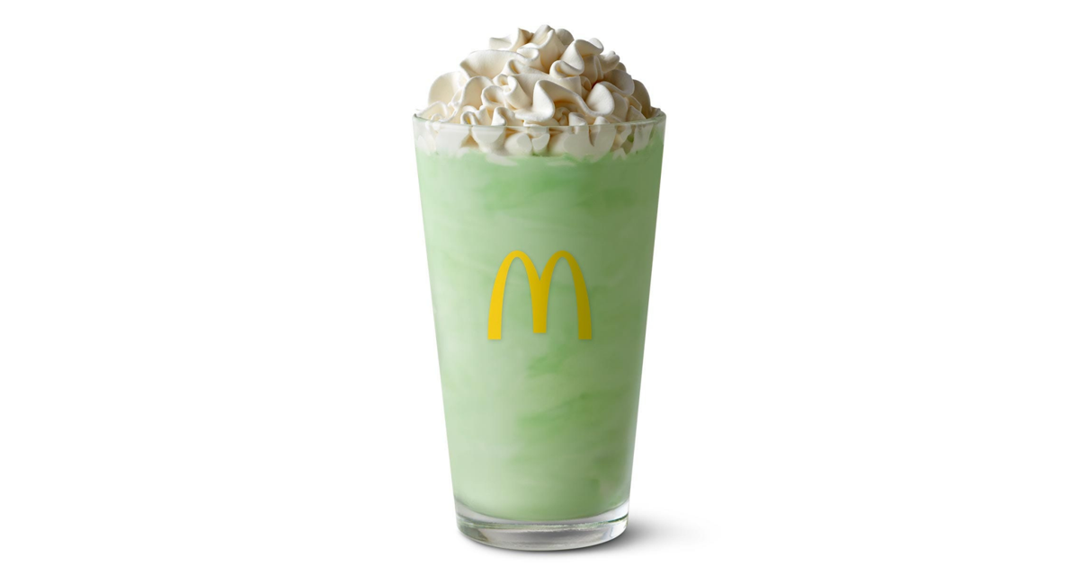 Shamrock Shake returns to McDonald's Feb. 17