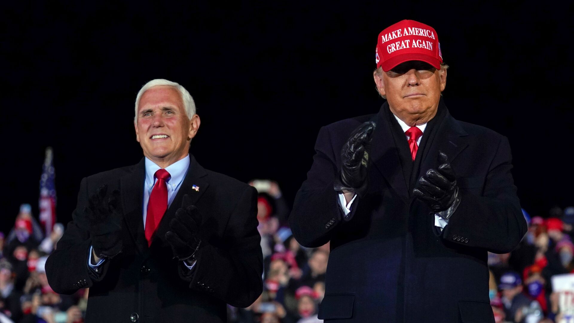 Trump, Pence Rivalry Intensifies As They Consider 2024 Runs