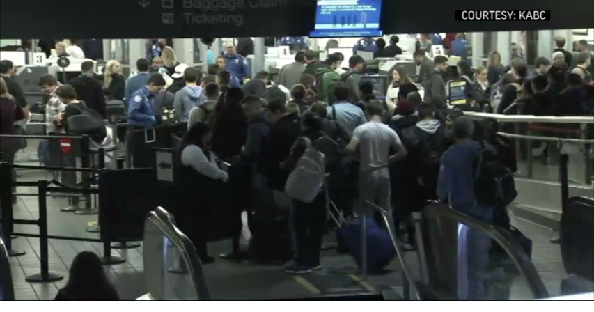 Video: LAX faces flight delays, holiday crush